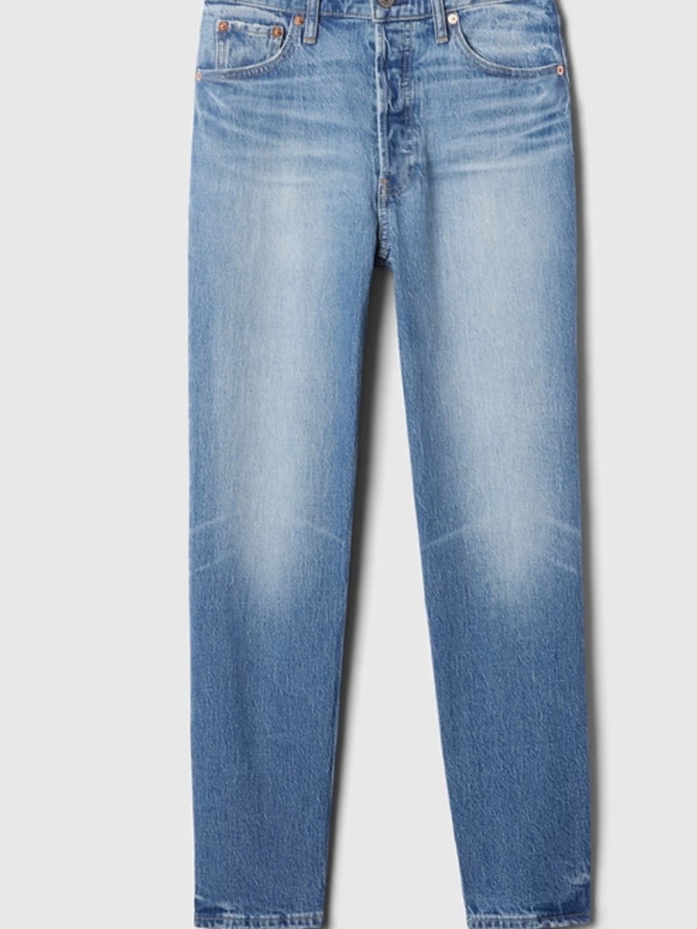 NWOT GAP Cheeky Straight High Rise Jeans Button Fly 25 0P
